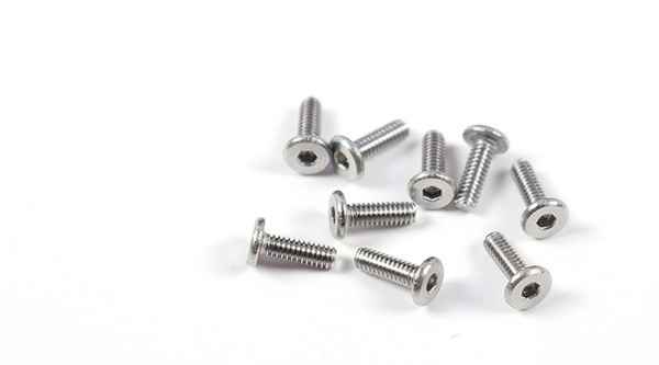 Flat head hexagon socket screw clock mobile phone computer electronics stainless steel 304 flat screw