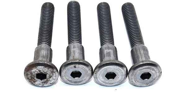 Non-standard flat head socket head cap bolts round short neck cylindrical long rod fine thread screws