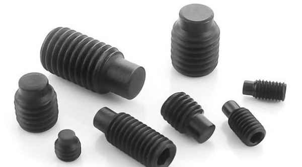 Custom hexagonal cylindrical end set screw national standard convex end headless screw stop payment 5/8