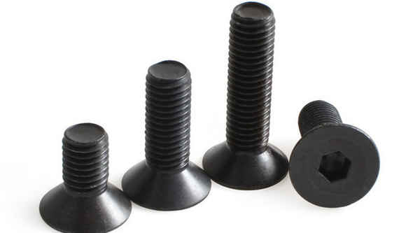 Production of countersunk head socket head cap screws 10.9 grade high strength flat cup bolts extension screws