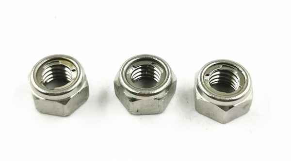 Customized metal lock nut GB6184 stop nut outer hexagonal self-locking anti-loose nut 3/4