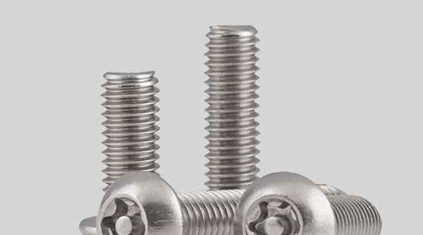 Customized anti-theft screw plum with column pan head machine screw GB2672 with needle 3/4