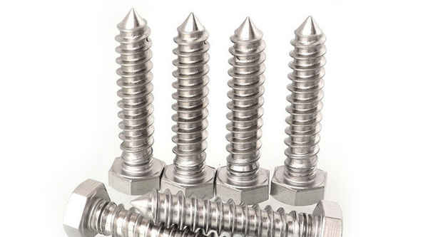 Customized 304 stainless steel full-tooth external hexagonal self-tapping wood screws full wire 3/4