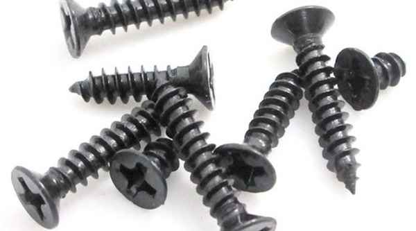 Processing black countersunk head self-tapping small screw electronic flat head micro screw 3/4 1/4-20 1/2-13