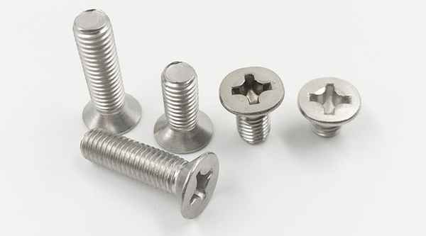 Customized stainless steel 304 cross countersunk head machine screw GB819-76 flat head machine screw 3/4