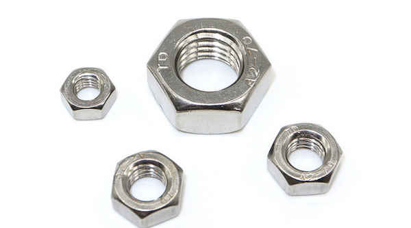 Wholesale DIN934 Standard Parts 304 Stainless Steel Hex Nut Hex Screw Cap 3/4