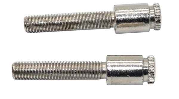 Flat head round neck half thread thick rod bolt special-shaped fine tooth set screw flat head half tooth