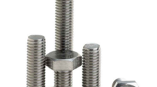 Customized 316 stainless steel outer hexagon screw DIN933 full tooth outer hexagon bolt screw 3/8