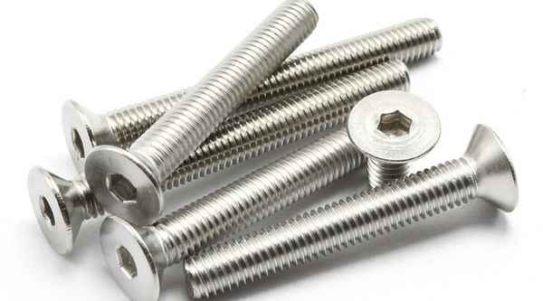 Wholesale 201 Stainless Steel DIN7991 Flat Head Socket Head Cap Screws Socket Cap Screws 3/8