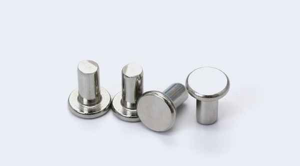 Customized 304 stainless steel flat head rivet rivet countersunk head solid rivet percussion rivet