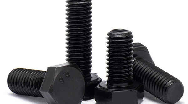 Supply level 8.8 outer hexagon bolts blackened high-strength screws 1/2-13 1/4-20