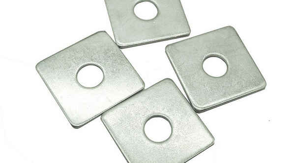 Customized galvanized square gasket to increase the square gasket square iron flat washer 1/2-13 1/4-20