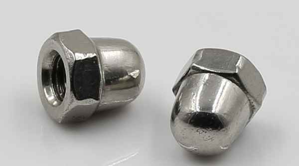 Customized 304 stainless steel cap nut cap female multi-specification hexagonal cap nut