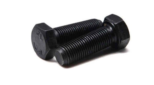 Customized 10.9-grade outer hexagon screw high-strength bolt hexagon head screw black