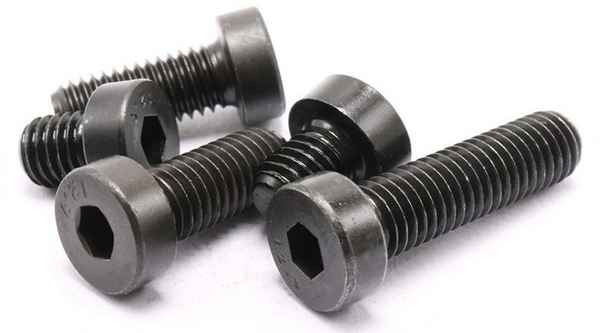 Customized 12.9 grade black short head hex socket head bolt thin head cup head screw 3/8