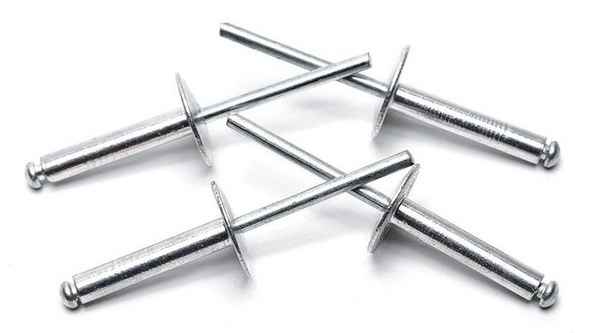 Machining aluminum big hat brim core rivet big head pull rivet pull rivet big hat pull willow nail 3/4