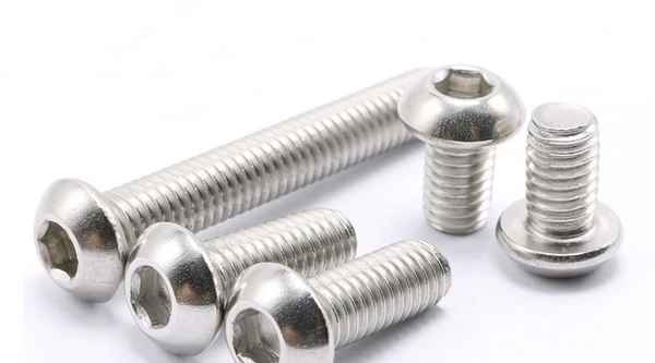 Customized 304 stainless steel half-round head socket head cap screw 7380 mushroom head socket head cap screw 3/8