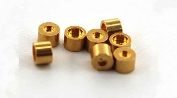 Manufacturers Kovar alloy gold-plated plug double-hole plug hardware non-standard 6#-32 5/16