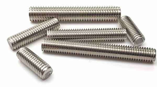 Customized 304 stainless steel wire rod full thread tooth rod through wire screw headless bolt stud tooth strip