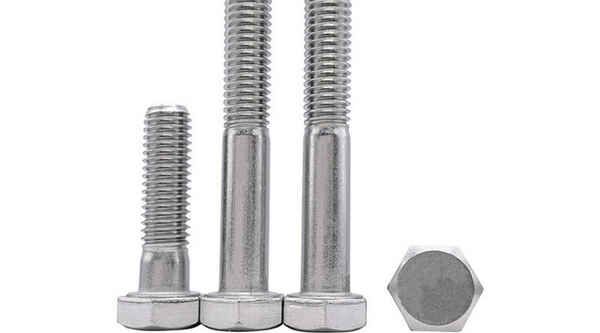 Customized 304 stainless steel extended half-tooth screw outer hexagon screw hexagon head bolt 1/2-13