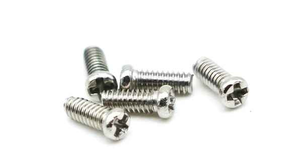 Pan head Phillips screws Electronic glasses clocks and other micro-mechanical screws 3/8 5/8