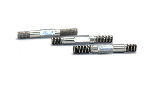 Non-standard automatic lathe parts stainless steel screw non-standard double-head screw rod