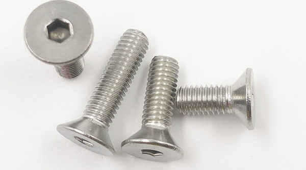 Production of 304 hexagon socket head flat head screws DIN7991 sinking cup hexagon socket head countersunk head screws