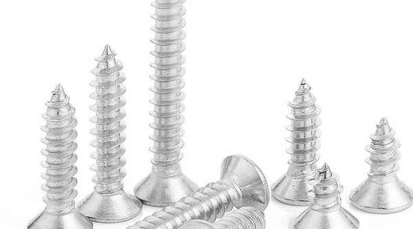 Production of 304 stainless steel cross screw countersunk head self-tapping screw flat head screw self-tapping screw