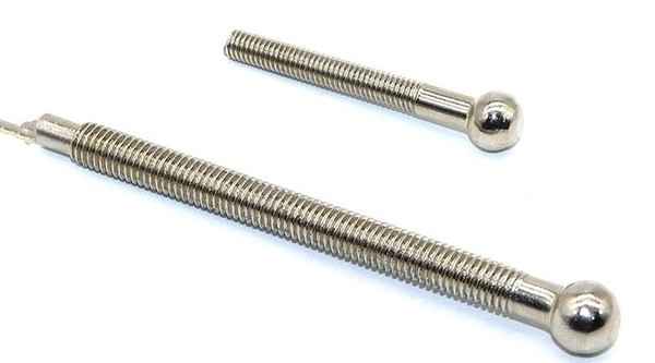 Round head short neck bolts multi-specification cylindrical end thin tooth long shank screw 3/8 5/8 1/2-13