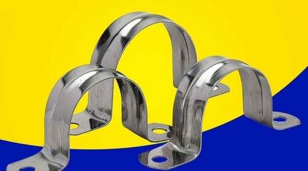 Customized U-shaped pipe clamp hoop saddle pipe bracket pipe buckle throat hoop water pipe clamp pipe clamp horse riding card