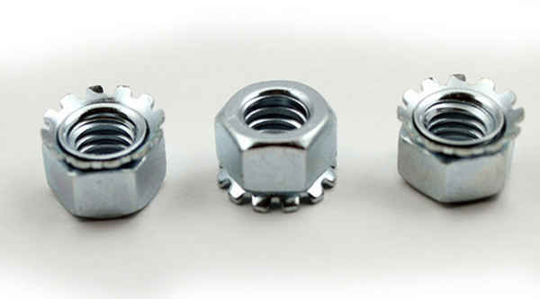 Processing K type nut with tooth nut K cap nut Multi-tooth nut K type nut