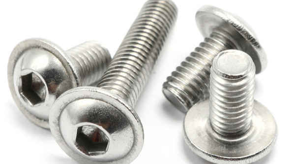 Production of semi-circular head hexagon socket screws with pads 304 stainless steel flange bolts with intermediate screws