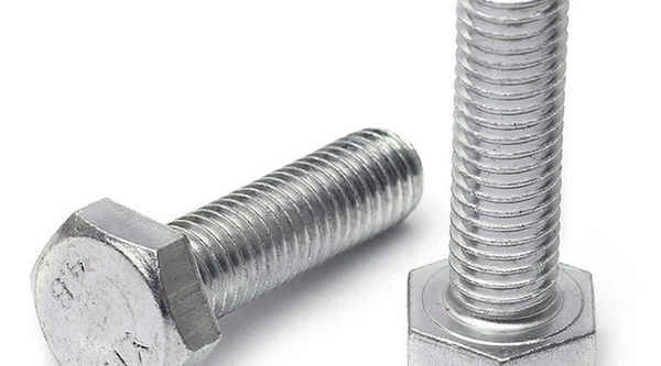 Production DIN933 GB30 Galvanized Hexagon Bolts Hexagon Screws Screws