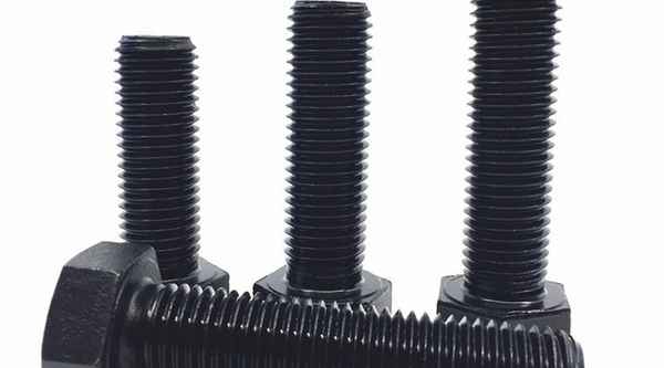 Customized 10.9-grade full-tooth bolt outer hexagon GB5783 high-strength screw black