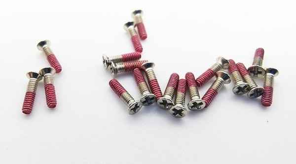 Cross umbrella head self-tapping screw red dispensing screw complete specifications