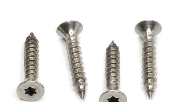 Supply countersunk head inner plum screw flat head anti-theft self-tapping nail wood screw anti-demolition 3/8