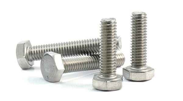 Production of external hexagon screws, lengthened full-tooth external hexagon screws, DIN933 hexagon bolts, 3/8