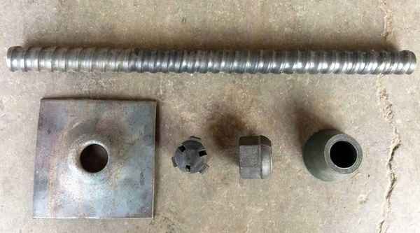 Customized 22 hollow bolt hollow grouting bolt combination hollow bolt self-propelled bolt 3/4