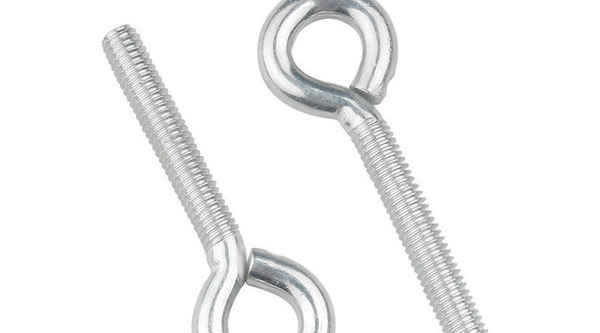 Customized galvanized lifting ring screw closed sheep eye machine tooth machine wire hand twisted ring bolt lengthened belt ring screw 3/4