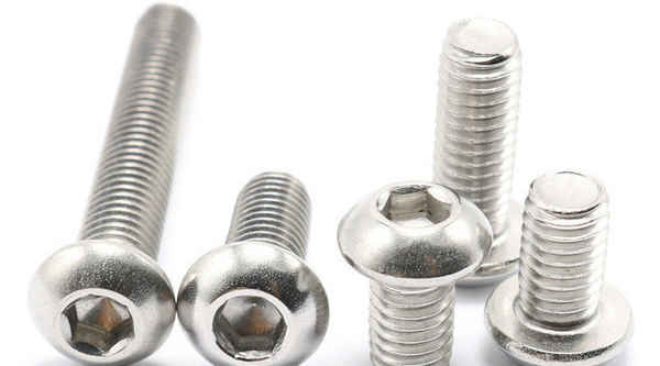 Customized 201 stainless steel round head socket head cap screw screw 5/8 1/2-13