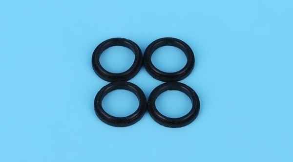 Glossy rubber black sealing ring rubber silicone plug O-ring elastic nitrile rubber ring