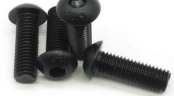 Customized 10.9-level pan head mushroom head semi-circle head socket head socket head screw bolt 3/4