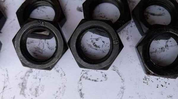 Manufacturers stock high-strength thin nuts 8.8 flat nut hexagonal black nut