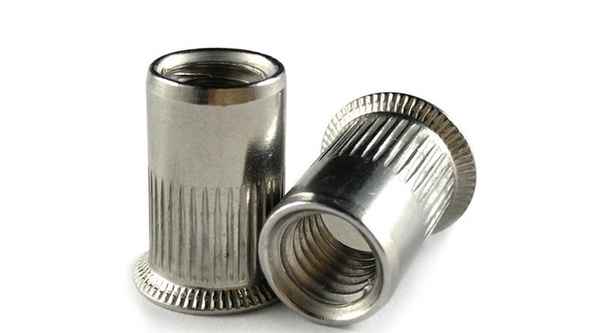 Customized 304 stainless steel rivet nut flat head small countersunk head rivet nut pull cap