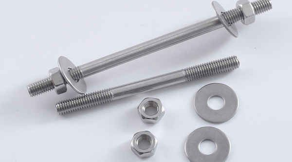 Production of 304 stainless steel wall screws, lengthened studs, and threaded rods, double-headed screw nuts, 3/8