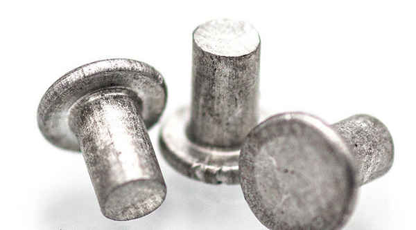 Supply GB109 Flat Head Aluminum Rivet Flat Head Solid Aluminum Rivet Percussion Rivet 3/4 1/4-20