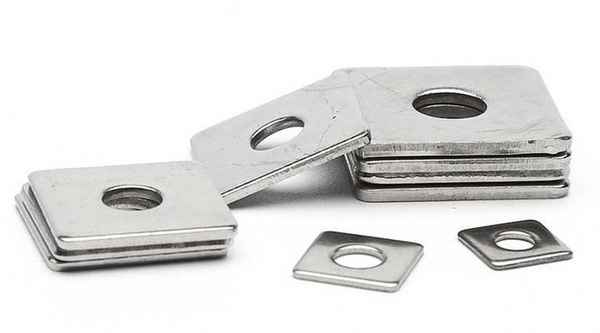 Production of 304 stainless steel square gaskets square pads for curtain walls with square pads 5/8