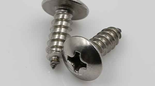 Supply 304 stainless steel cross groove large flat head self-tapping screw mushroom head screw 1/2-13