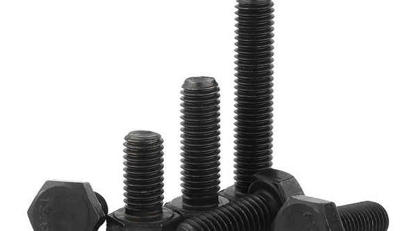 Customized 12.9-grade outer hexagon screw high-strength outer hexagon bolt black hexagon screw screw