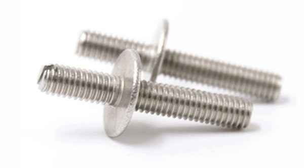 Double head screw non-standard stainless steel slotted bathroom carbon steel double head screw